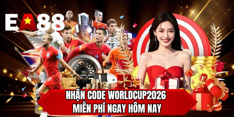 Nhận code WORLDCUP2026 miễn phí ngay hôm nay